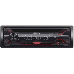 Player auto Sony CDXG1200U, 4 x 55 W, USB, AUX, Rosu